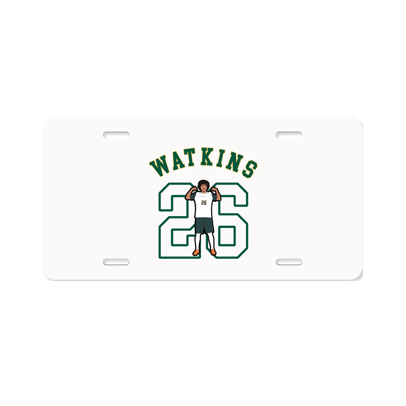License Plate — Shirsey Arch in Classic