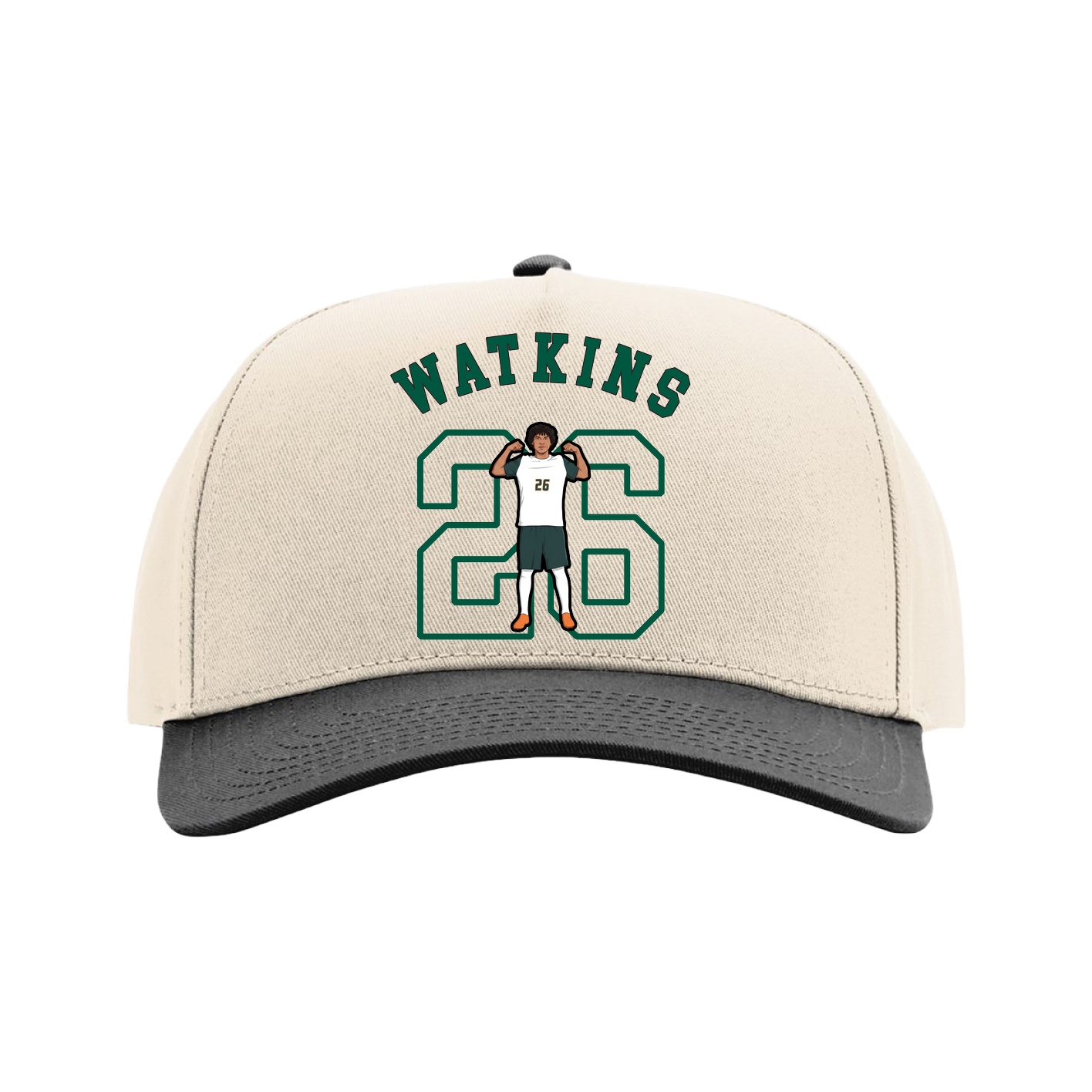 Full Fabric Five-Panel Champ Cap