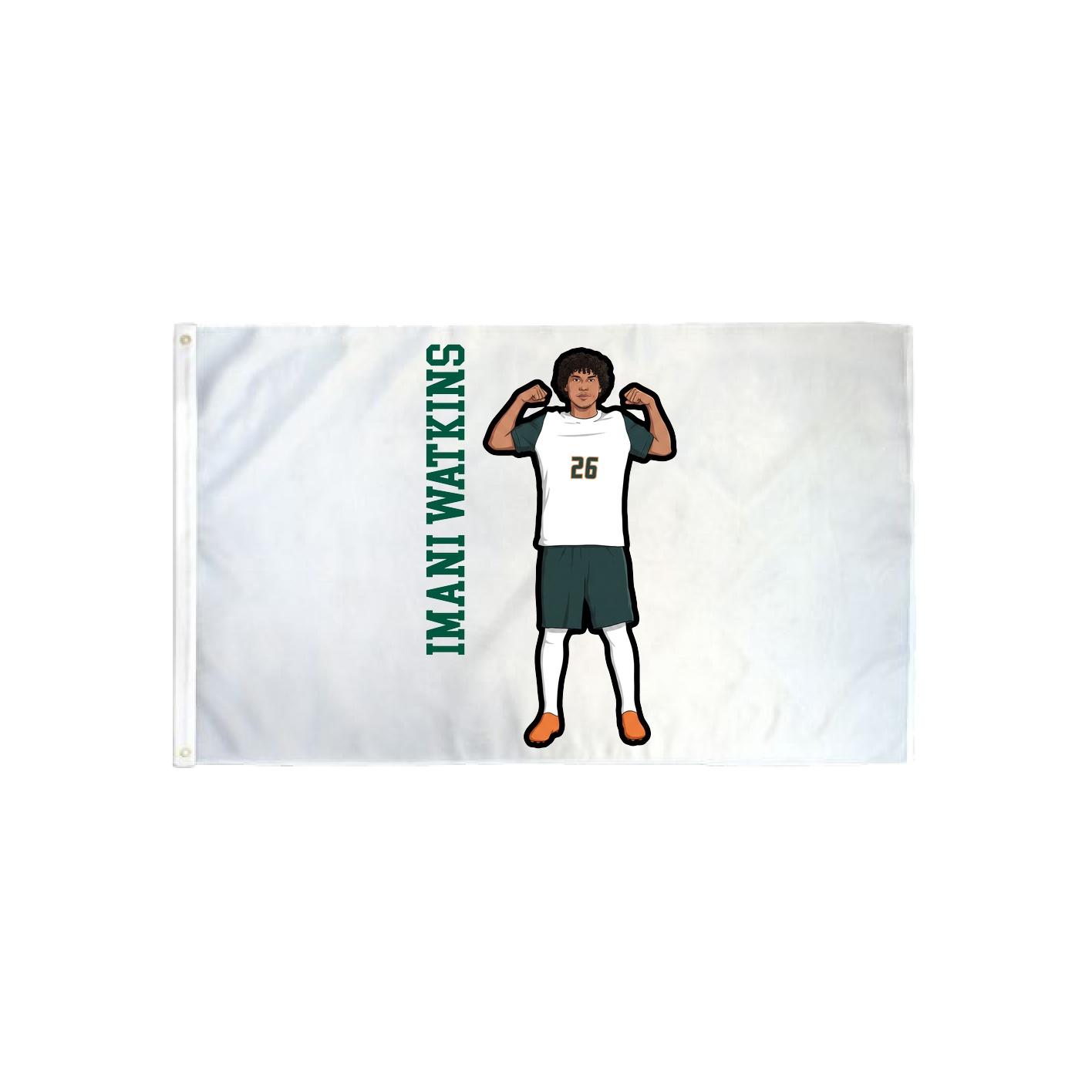 3x5 Flag — Name Vertical in Classic