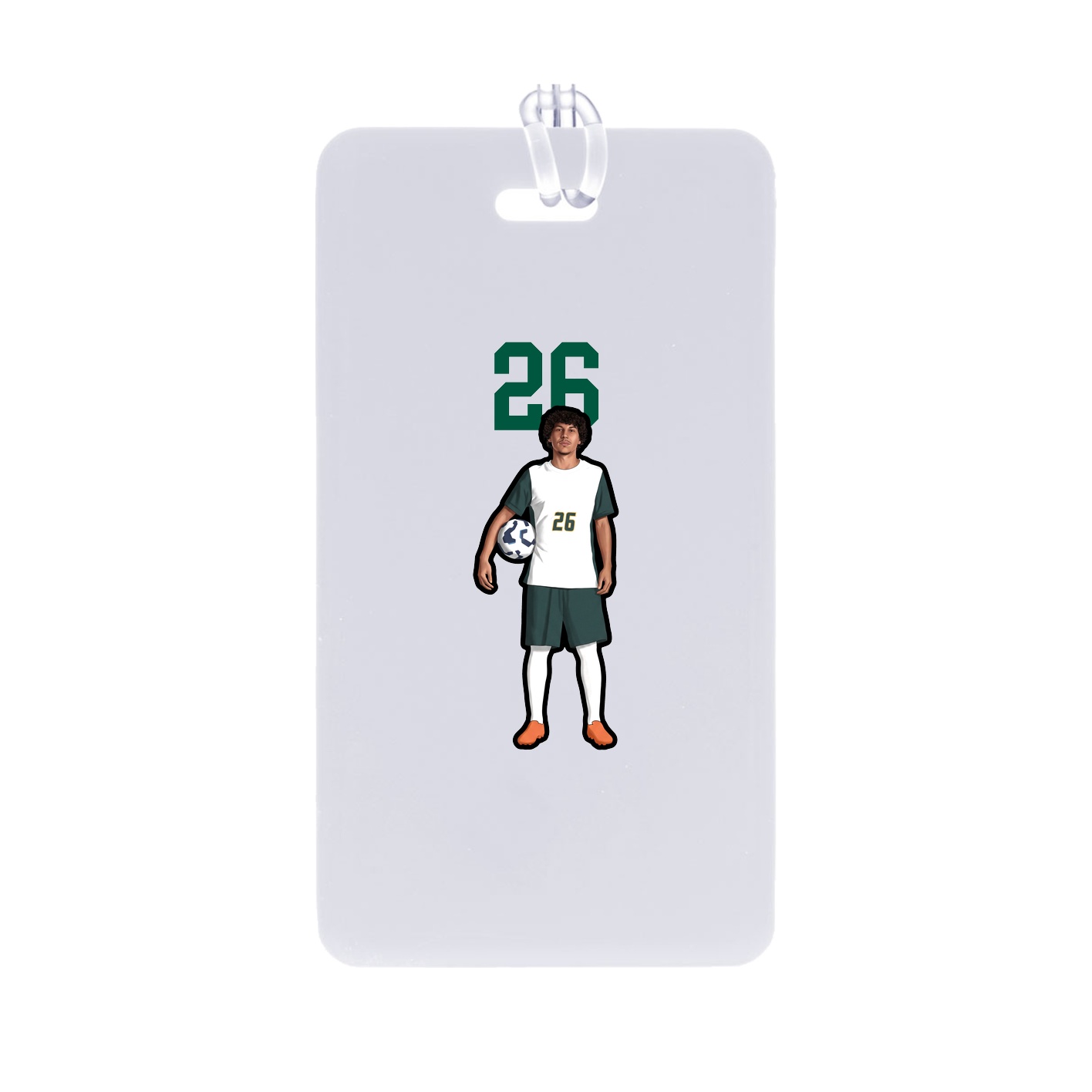 Bag Tag — Number Top in Classic