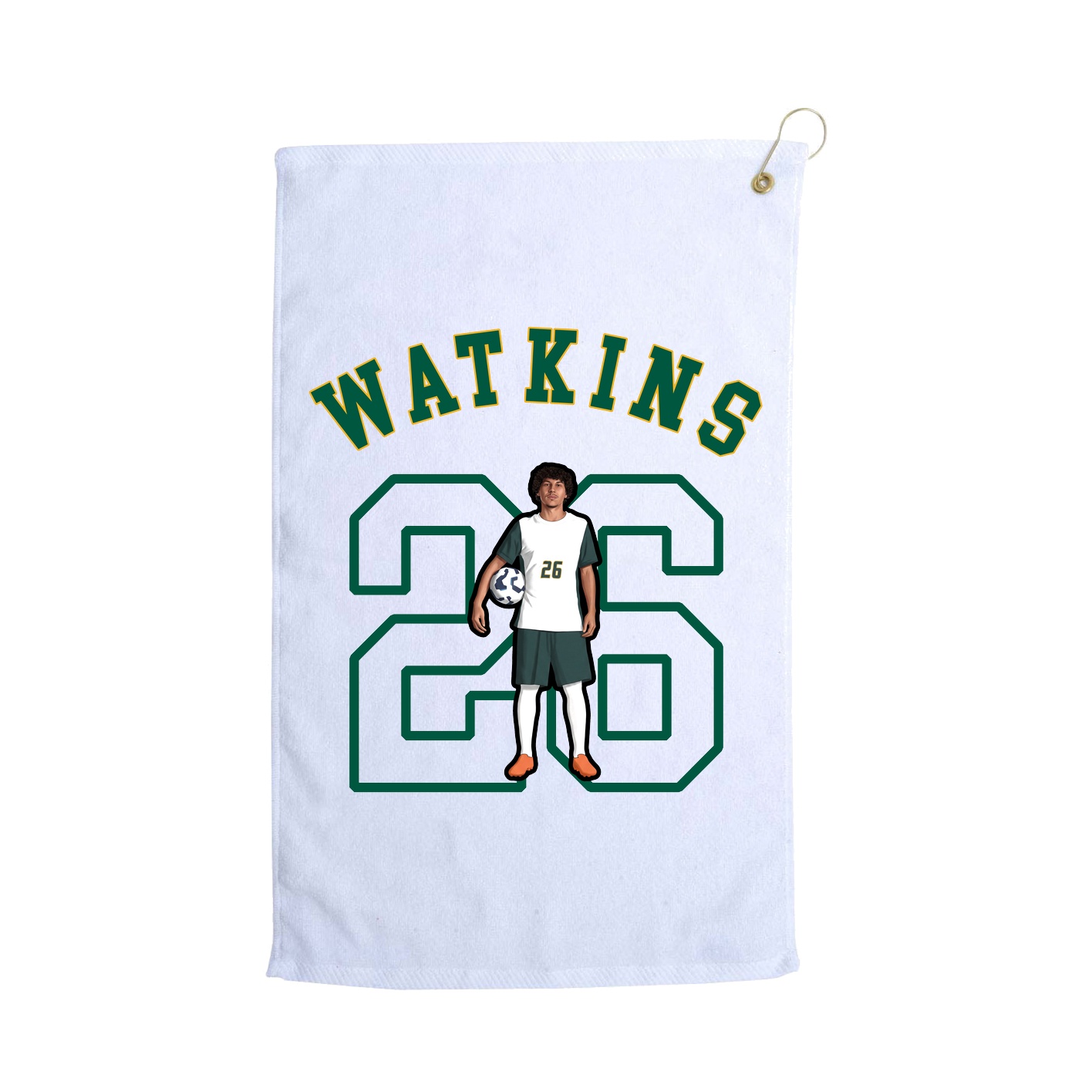 Terry Velour Golf Towel