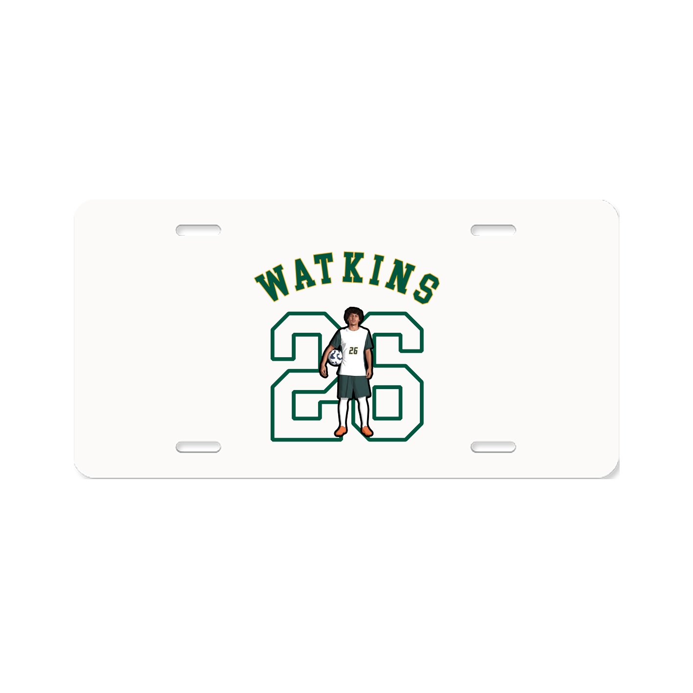License Plate — Shirsey Arch in Classic