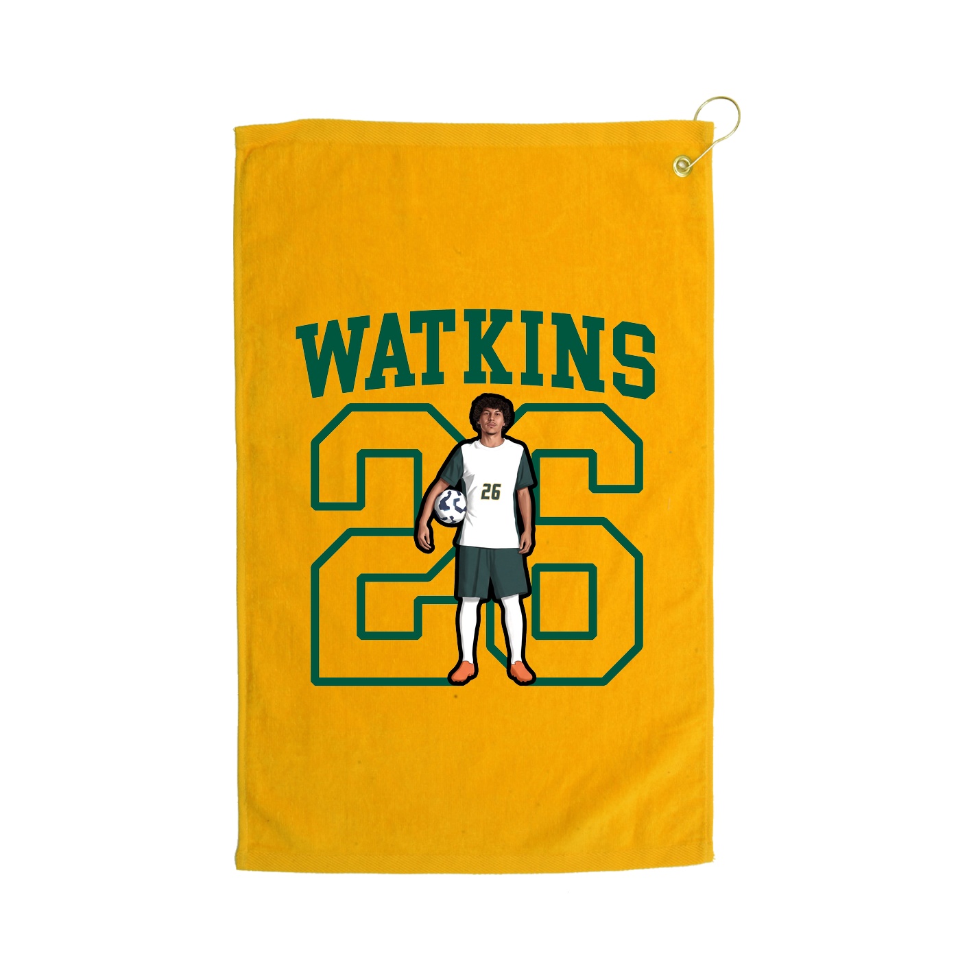 Golf Towel — Shirsey in Gold