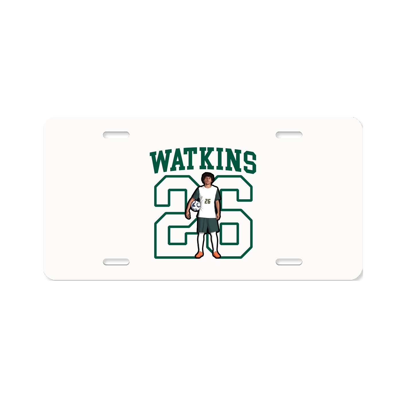 License Plate — Shirsey in Classic
