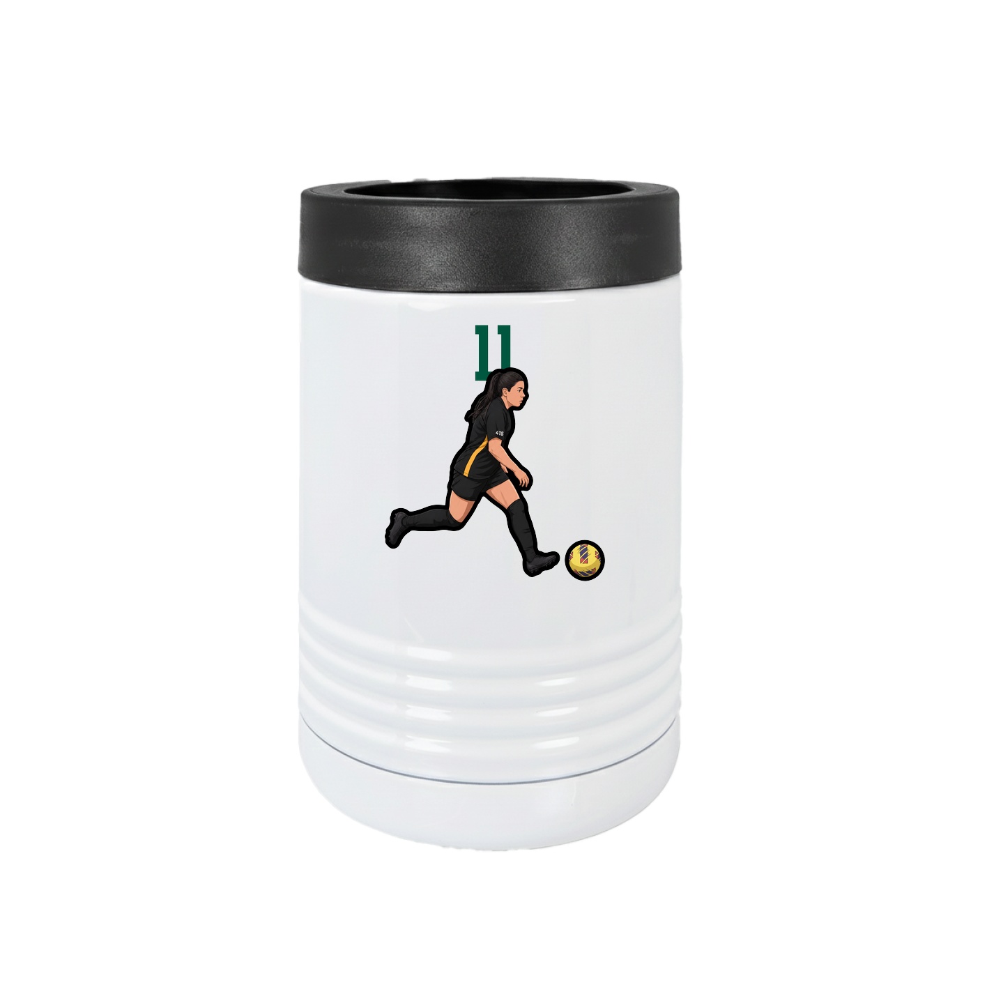 Beverage Holder — Number Top in White