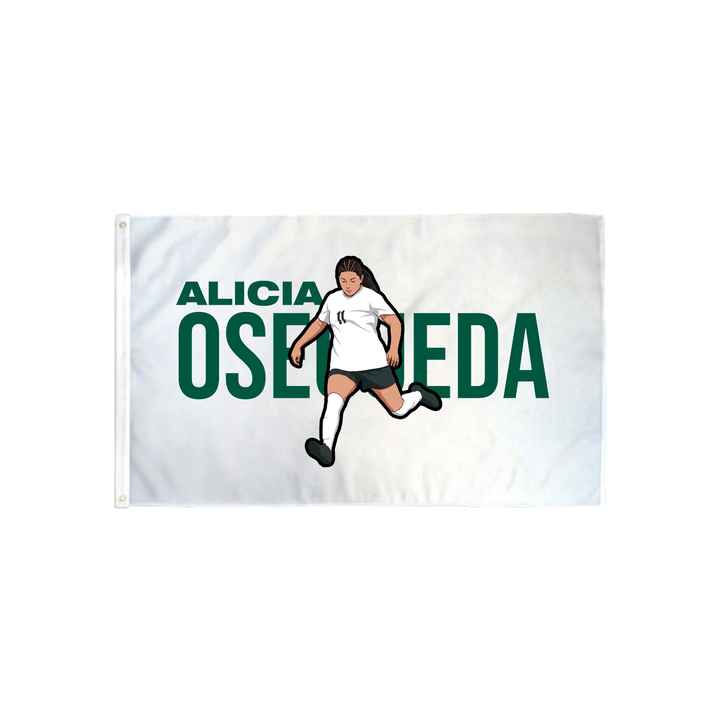 3x5 Flag — Player Name in Classic