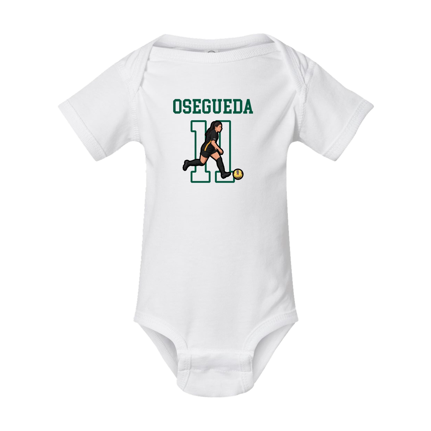 Baby Onesie — Shirsey in White