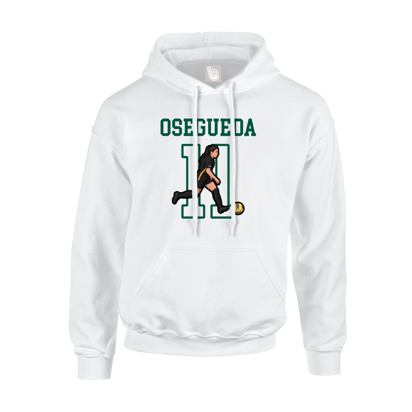 Youth Hoodie — Shirsey in White