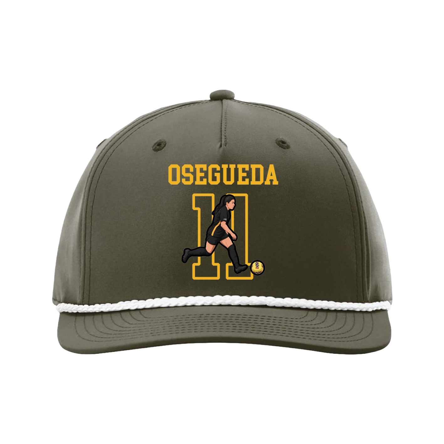 Five-Panel Classic Rope Cap — Shirsey in Green