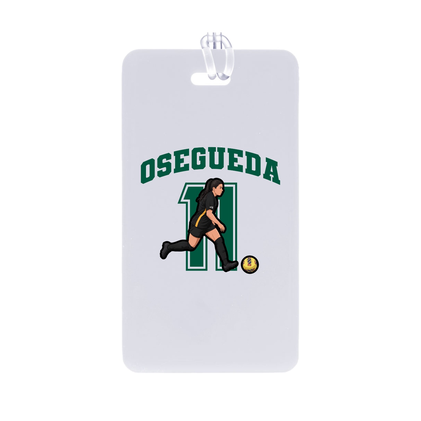 Bag Tag — Number in Classic