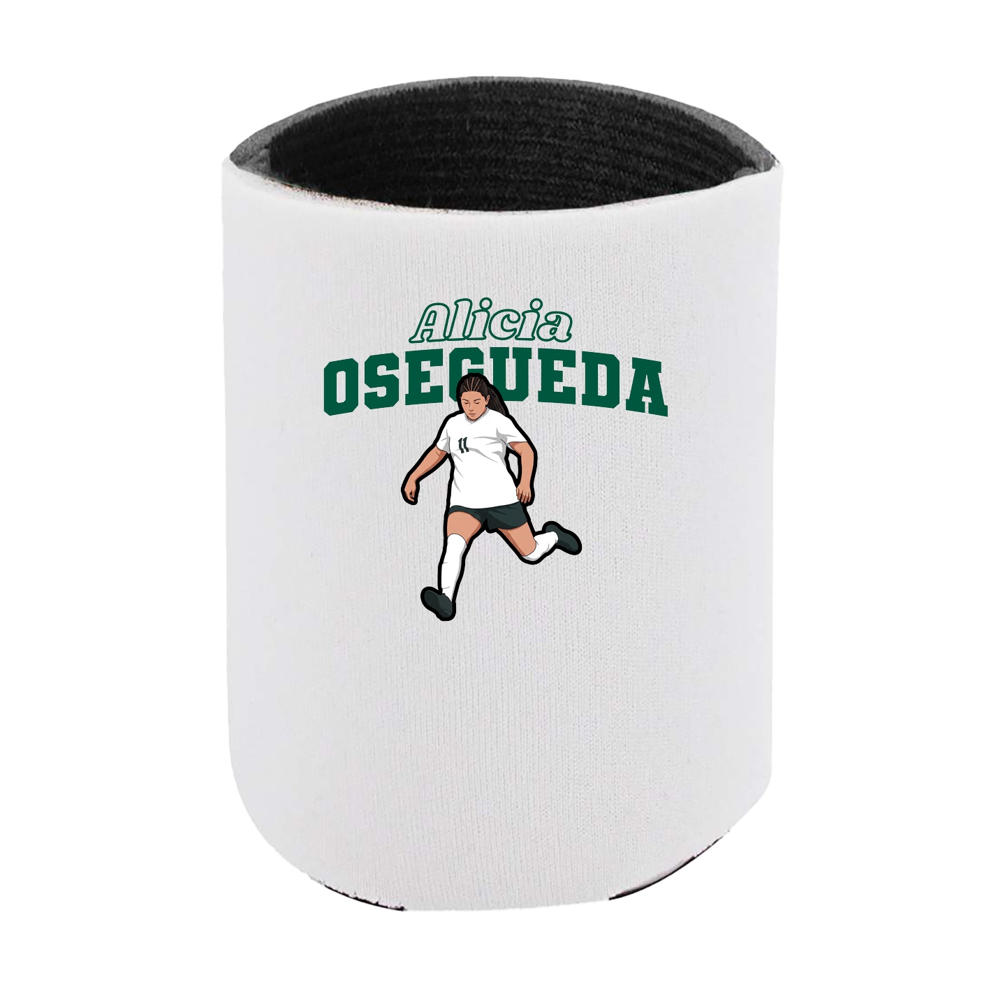 Can Holder — Name Arch in White