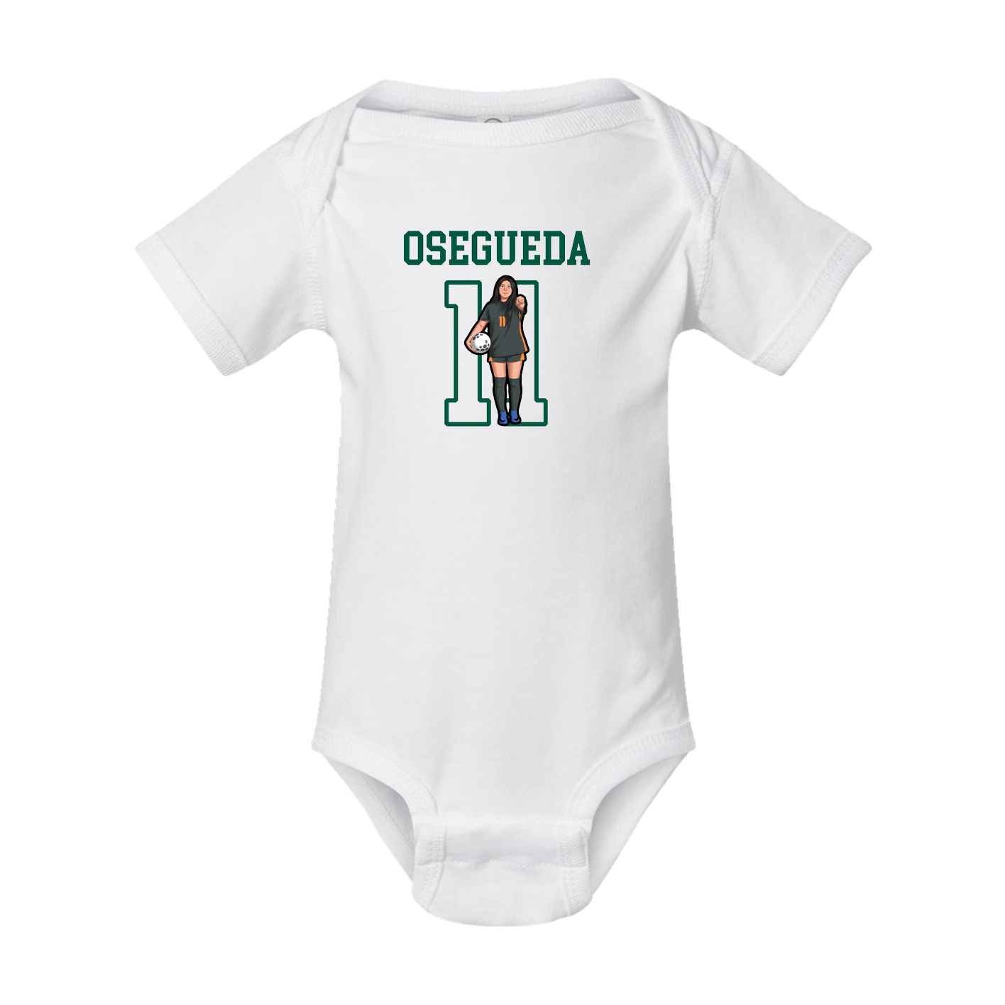 Baby Onesie — Shirsey in White