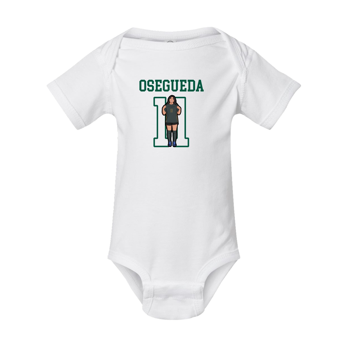 Baby Onesie — Shirsey in White