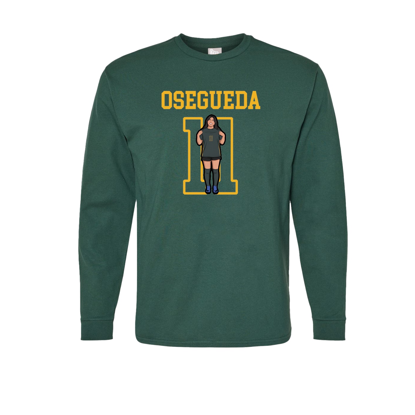 Long Sleeve Tee — Shirsey in Green