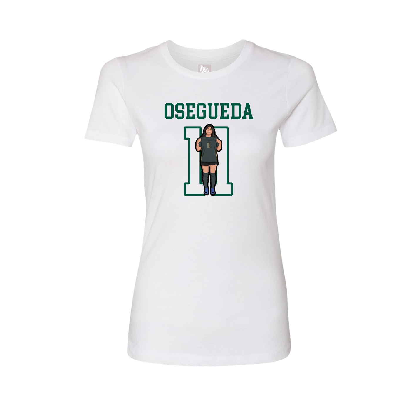 Fitted Women's Tee — Shirsey in White