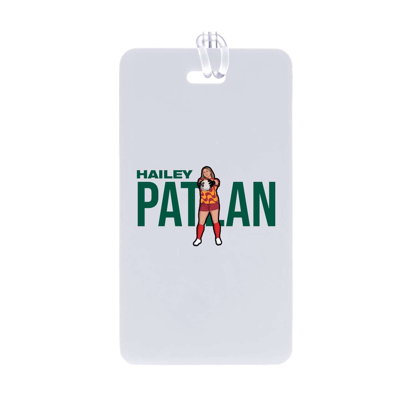 Bag Tag — Player Name in Classic