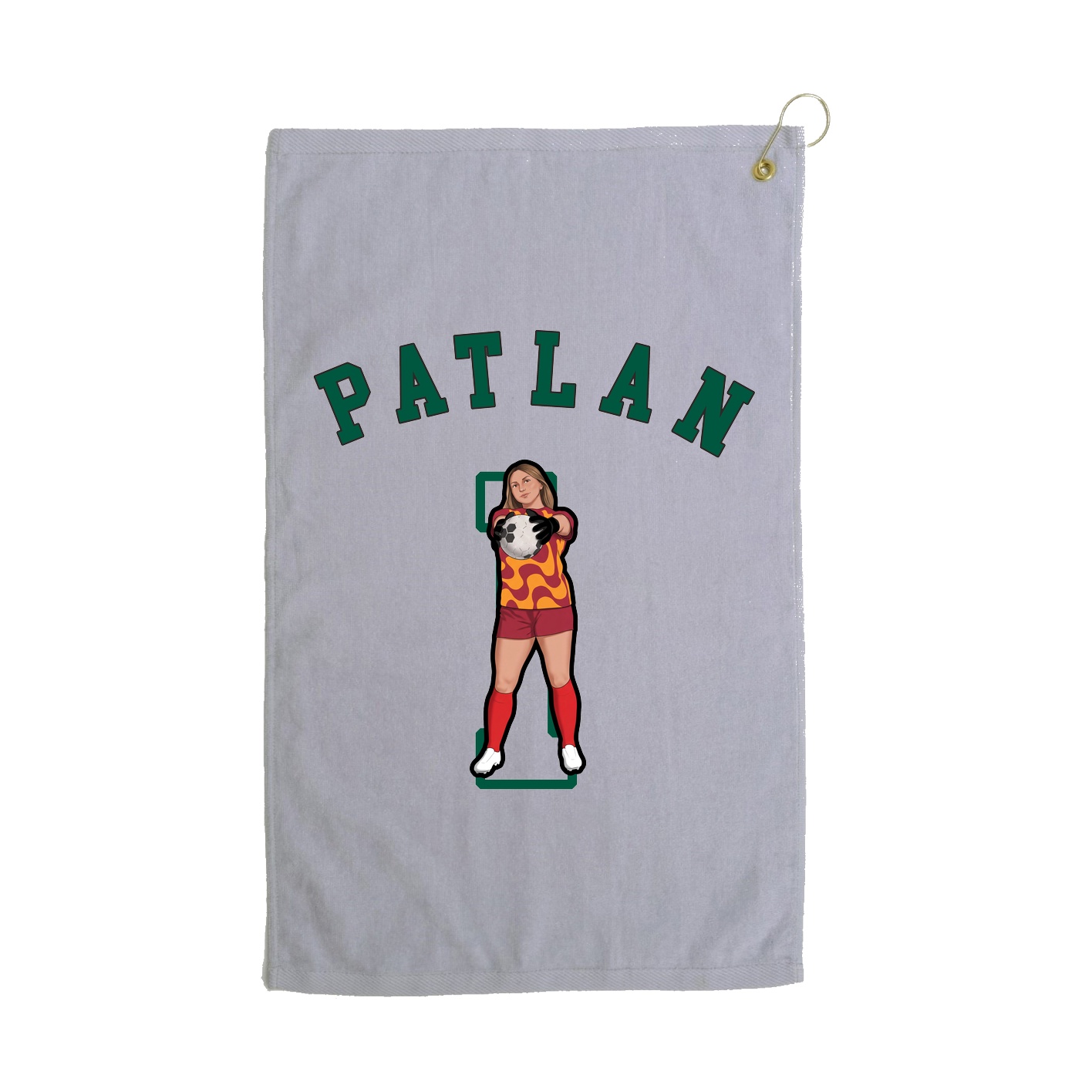 Golf Towel — Shirsey Arch in Grey