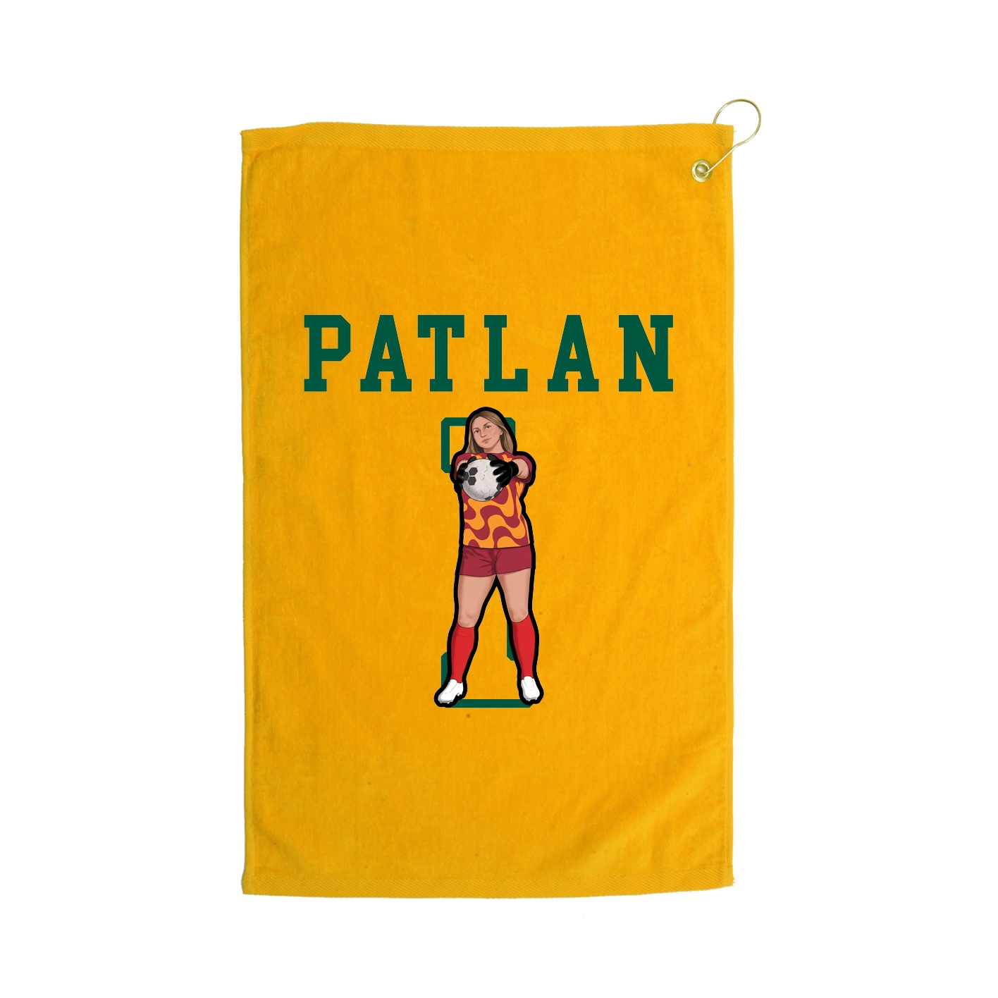 Golf Towel — Shirsey in Gold