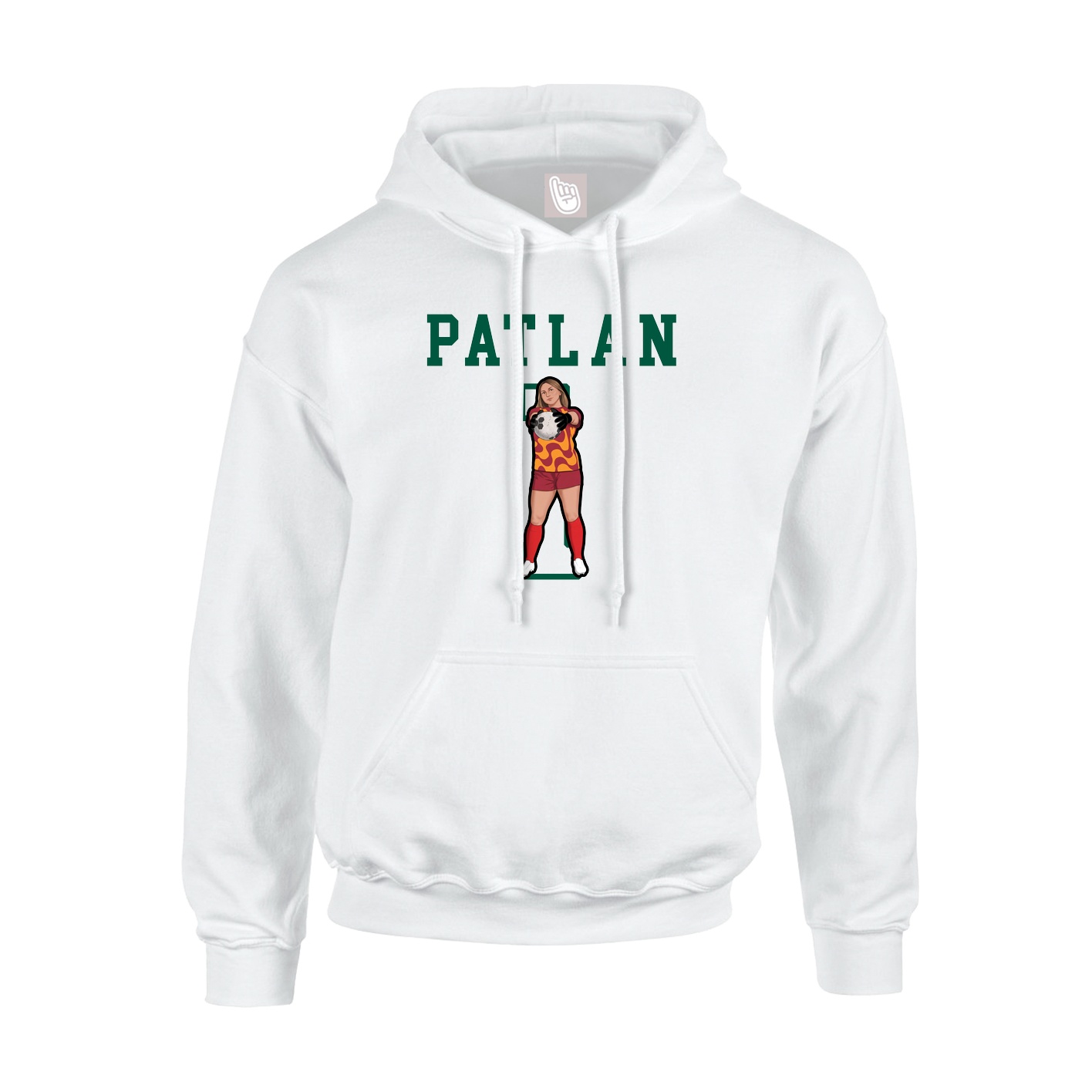 Youth Hoodie — Shirsey in White
