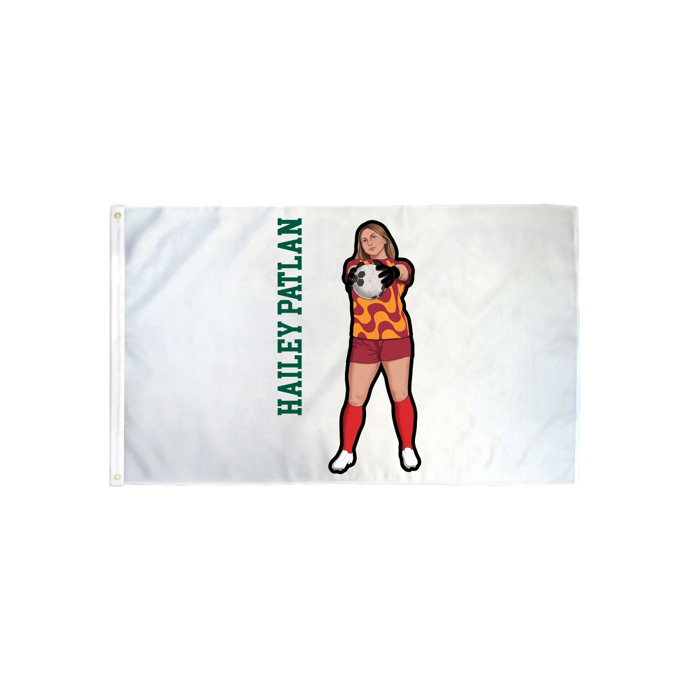 3x5 Flag — Name Vertical in Classic