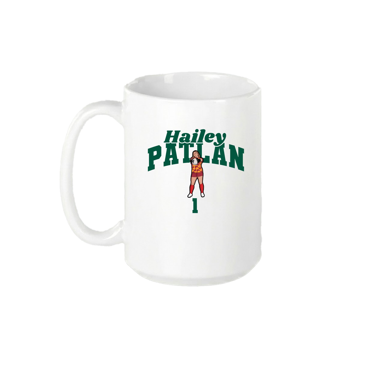 15oz Coffee Mug — Signature Arch in White