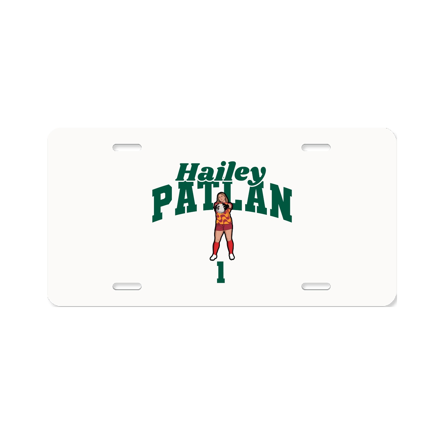License Plate — Signature Arch in Classic