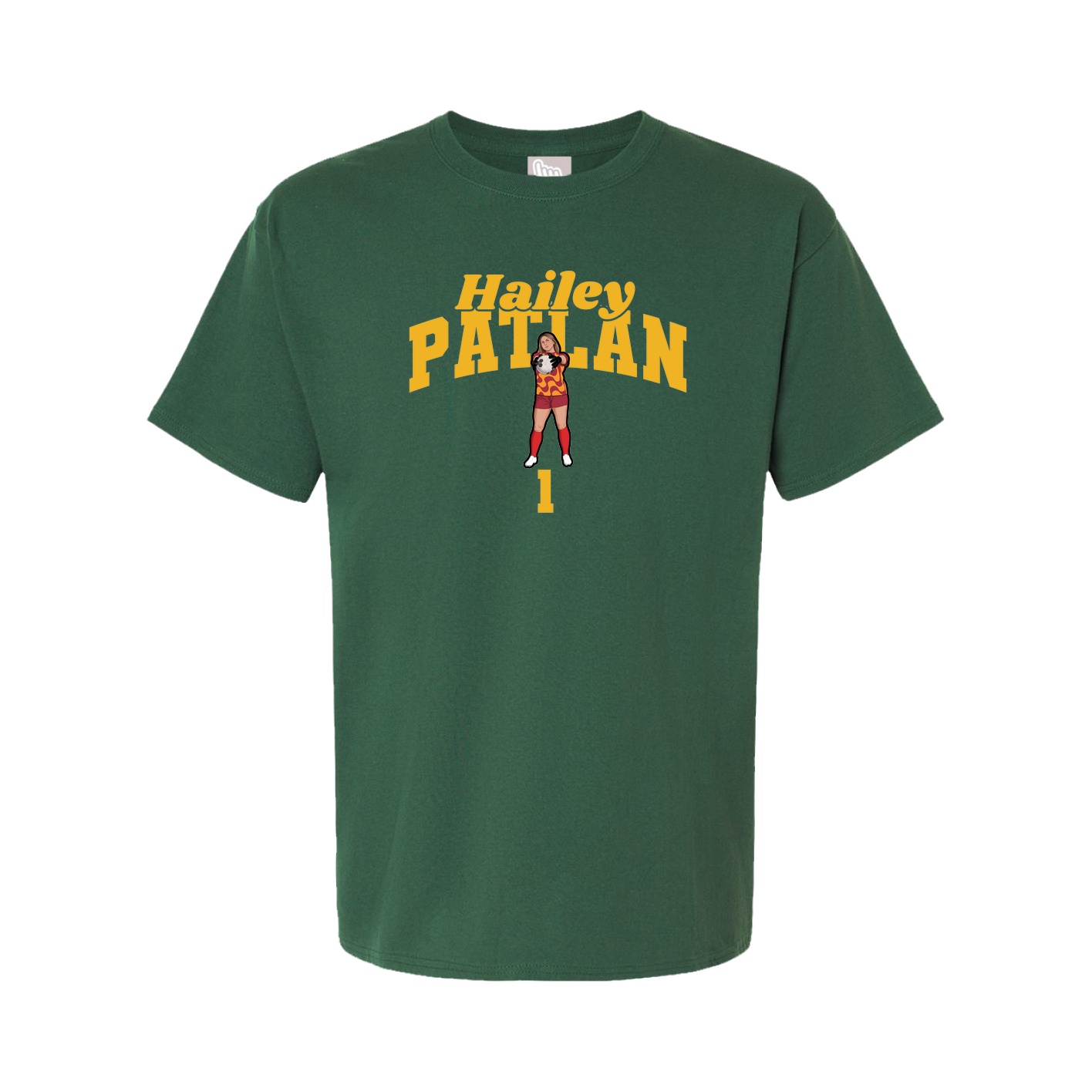 Youth Tee — Signature Arch in Green