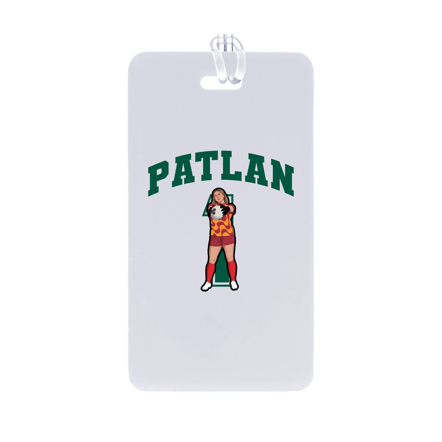 Bag Tag — Number in Classic