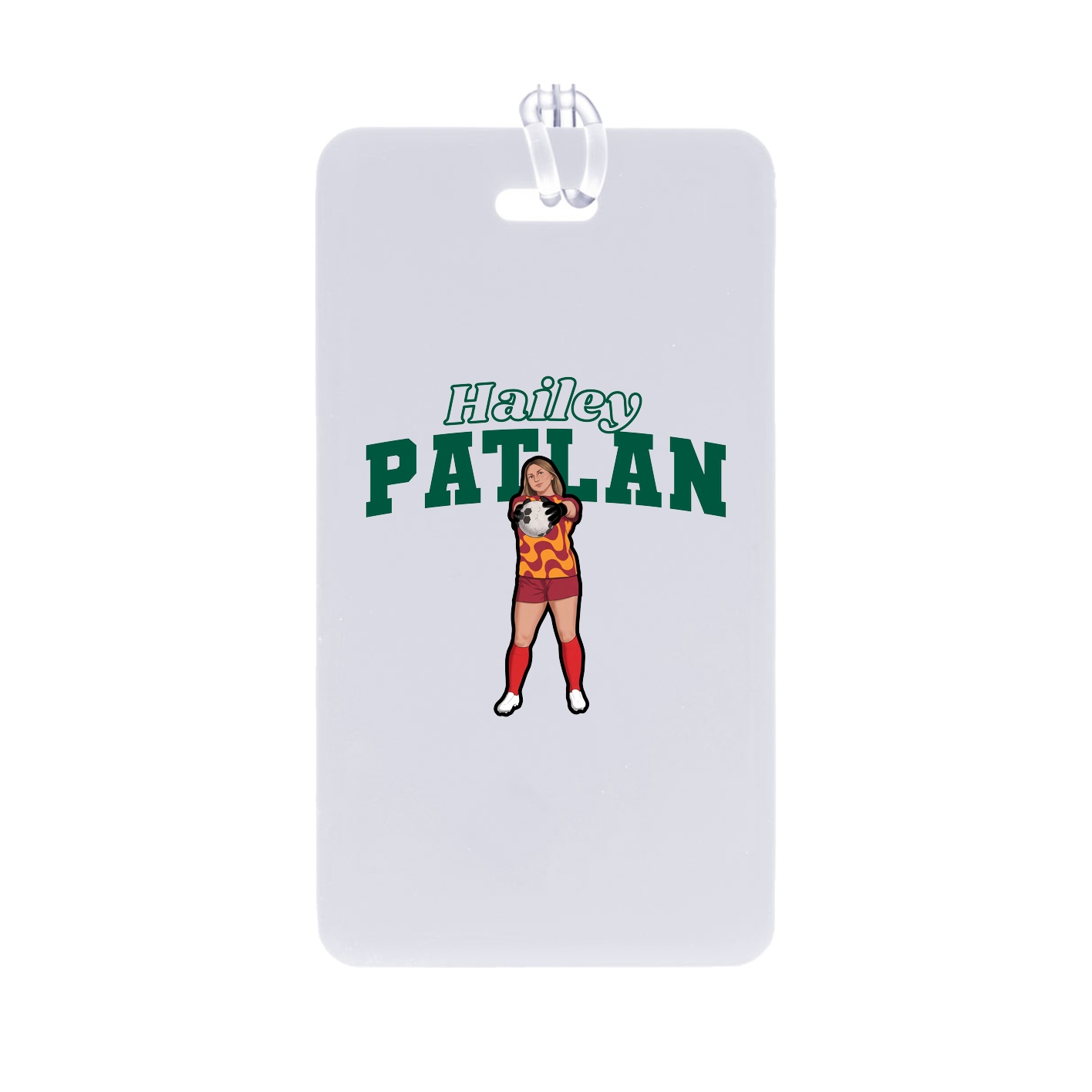 Bag Tag — Name Arch in Classic