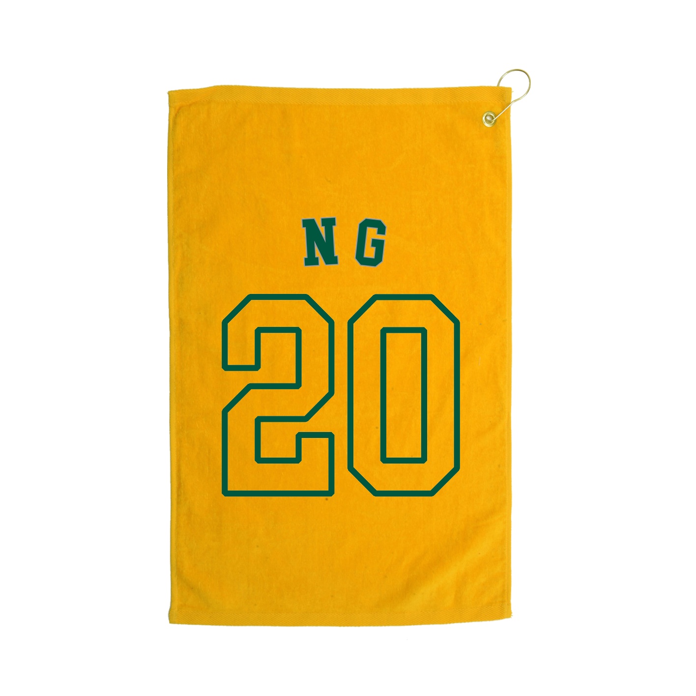 Golf Towel — Shirsey Arch in Gold