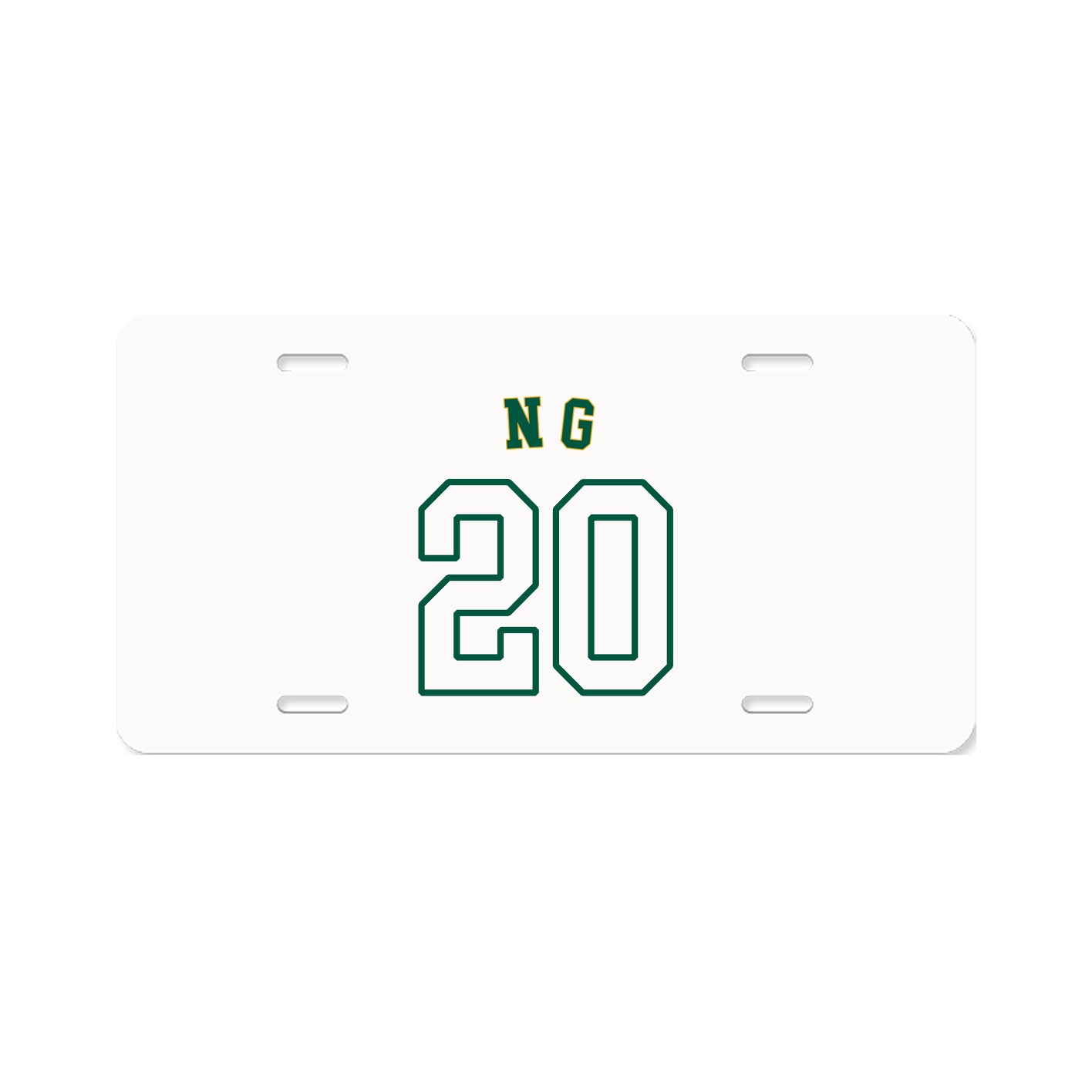 License Plate — Shirsey Arch in Classic