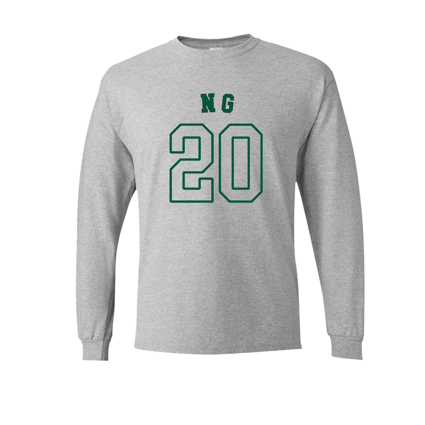 Long Sleeve Tee — Shirsey Arch in Grey
