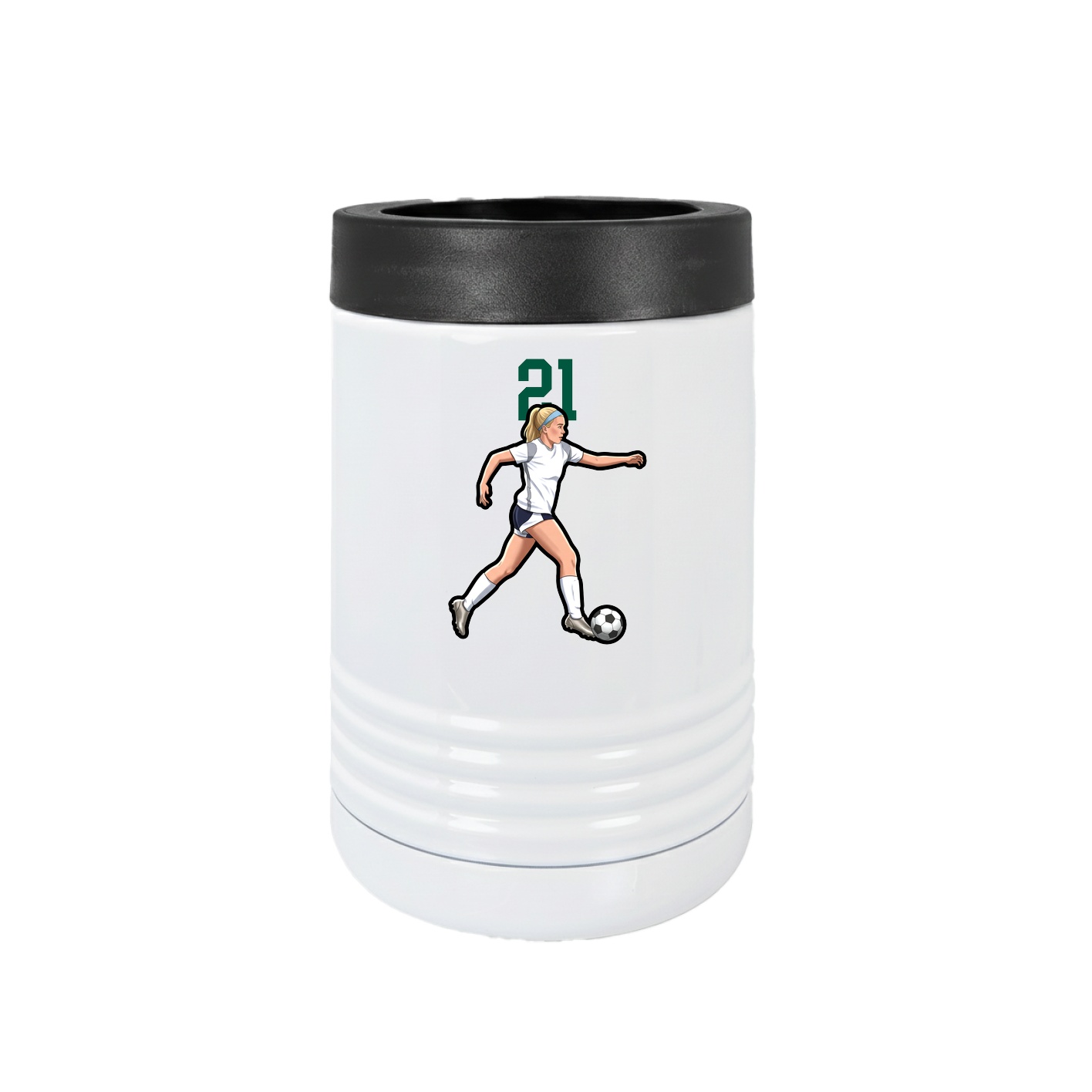 Beverage Holder — Number Top in White