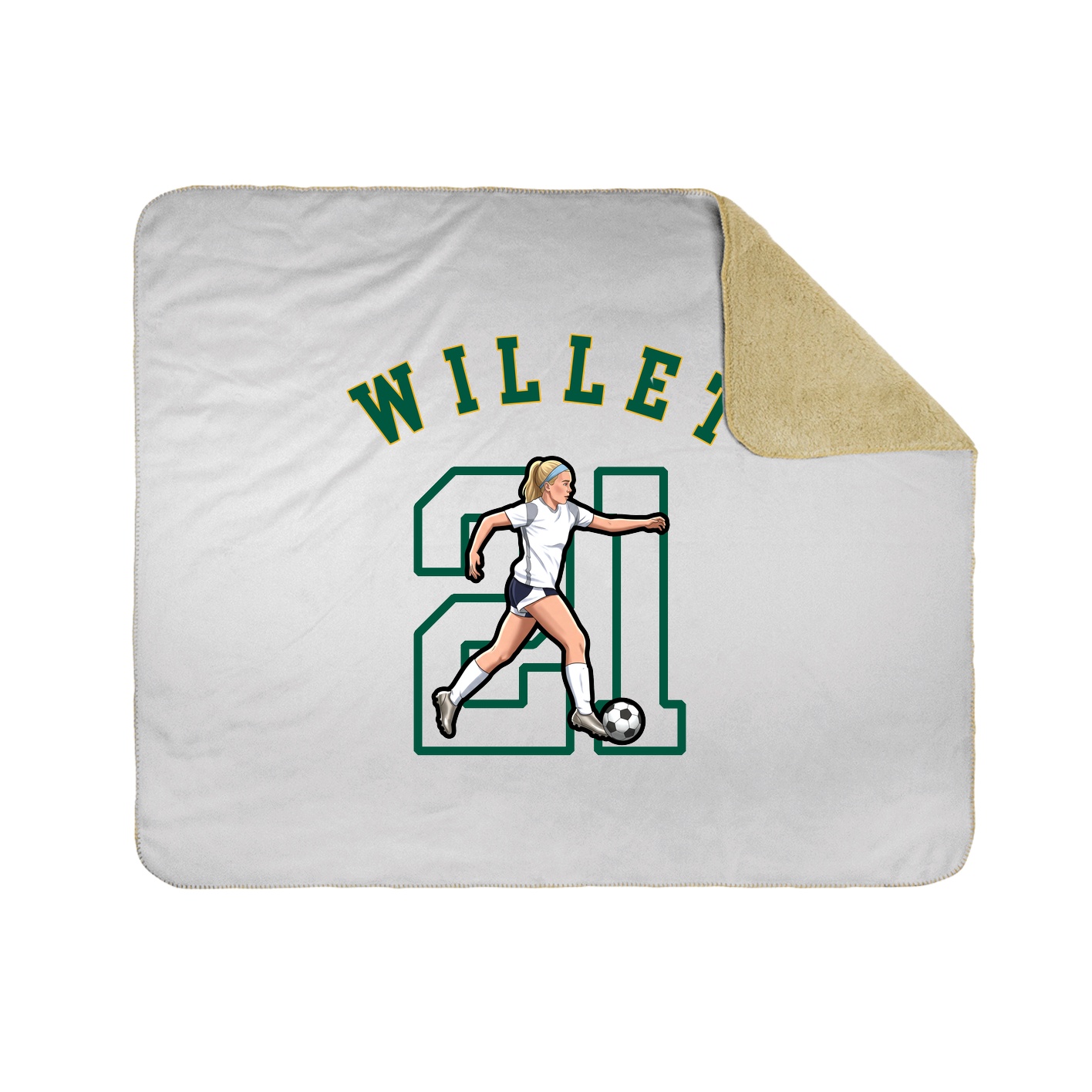Throw Blanket — Shirsey Arch in White