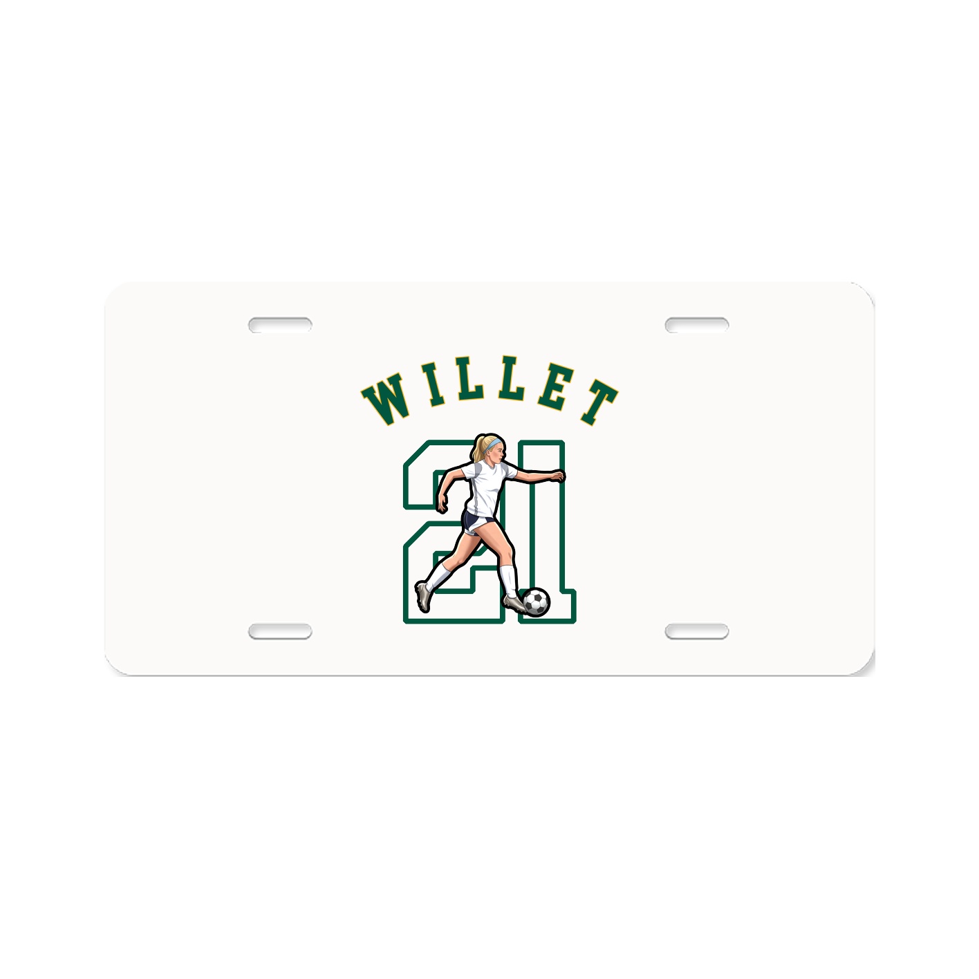 License Plate — Shirsey Arch in Classic