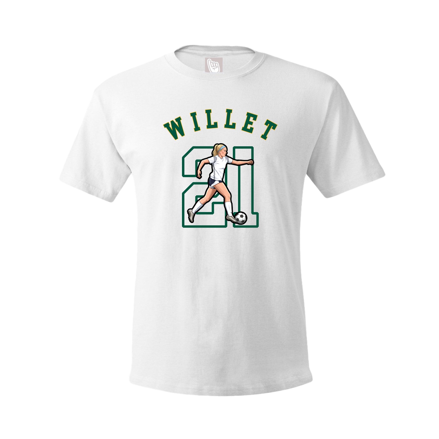 Youth Tee — Shirsey Arch in White