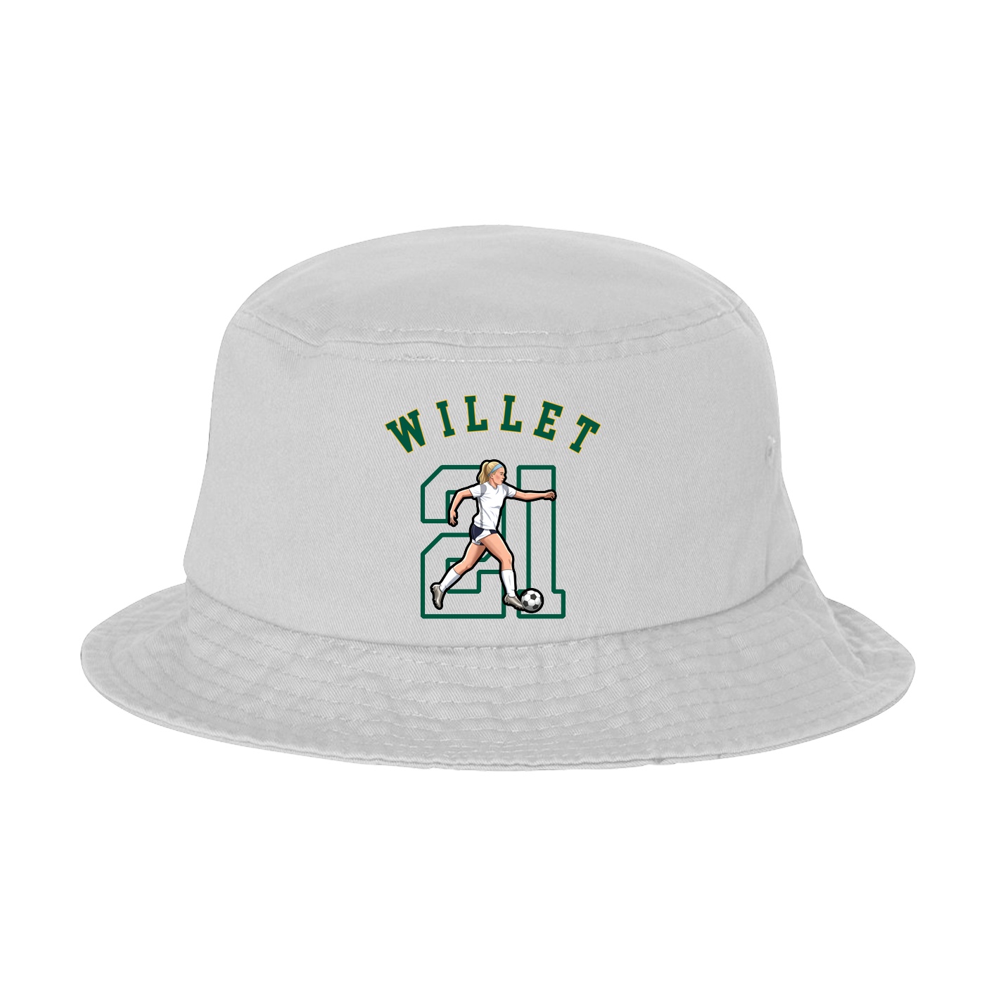 Bucket Cap — Shirsey Arch in White