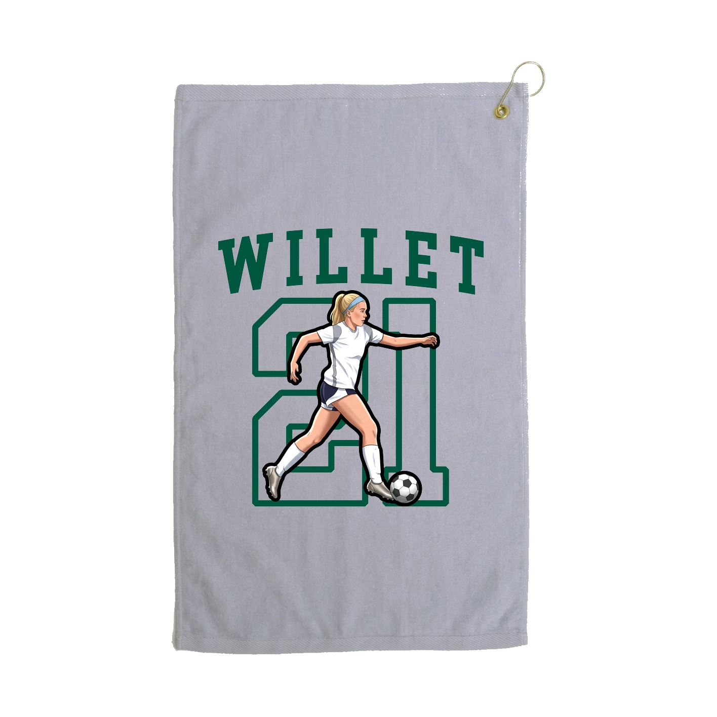 Golf Towel — Shirsey in Grey