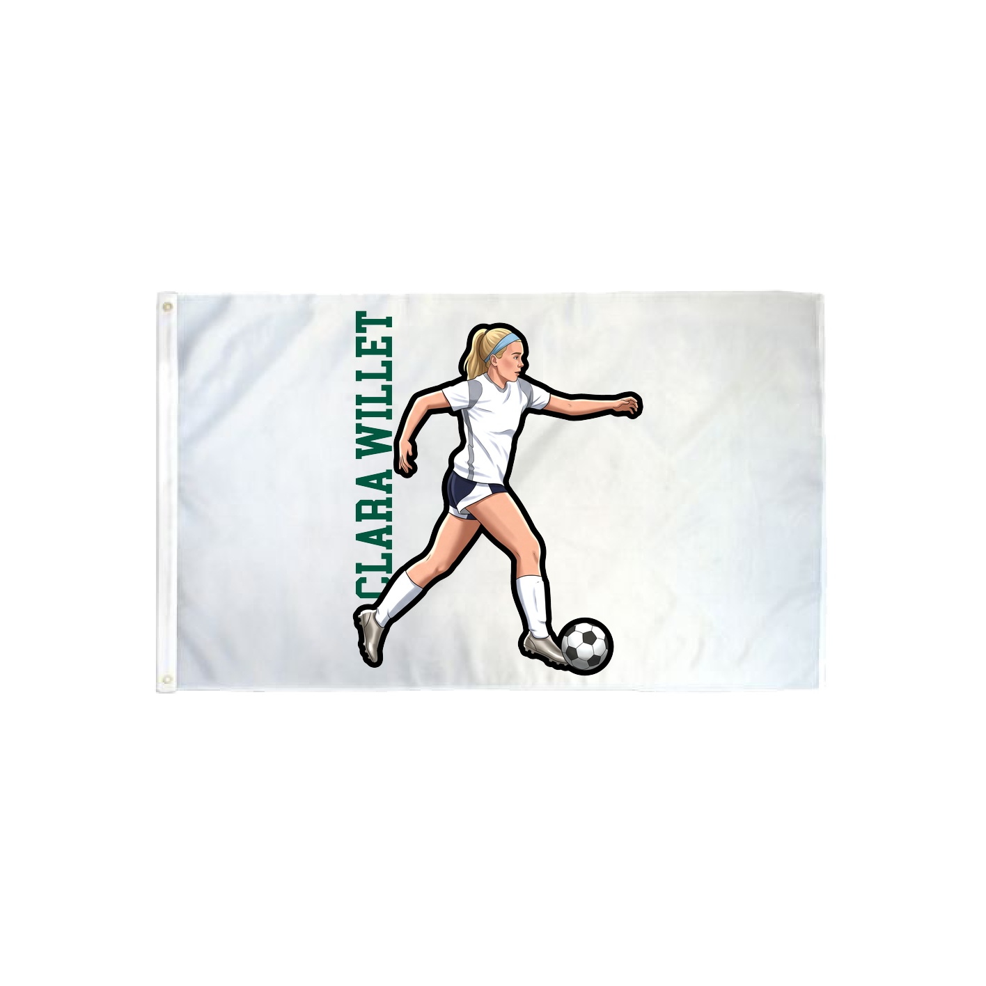 3x5 Flag — Name Vertical in Classic