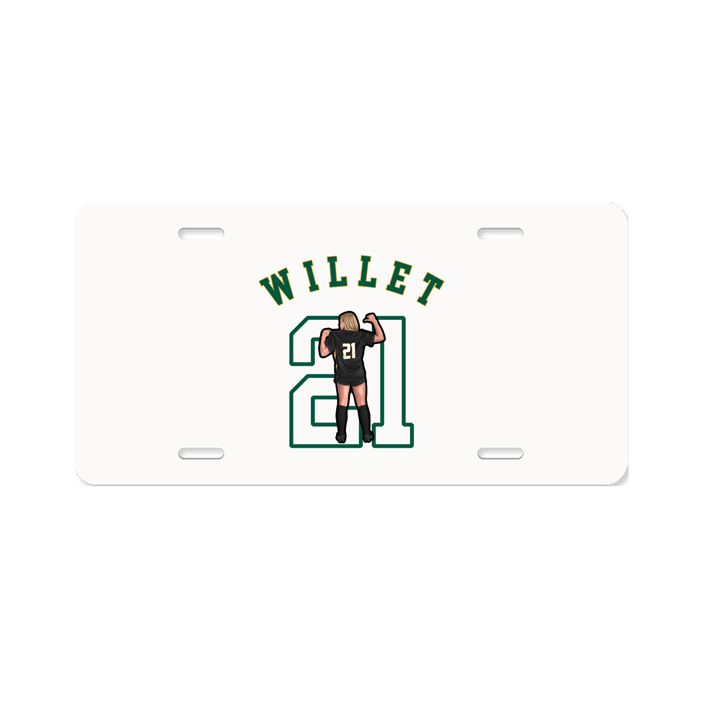 License Plate — Shirsey Arch in Classic