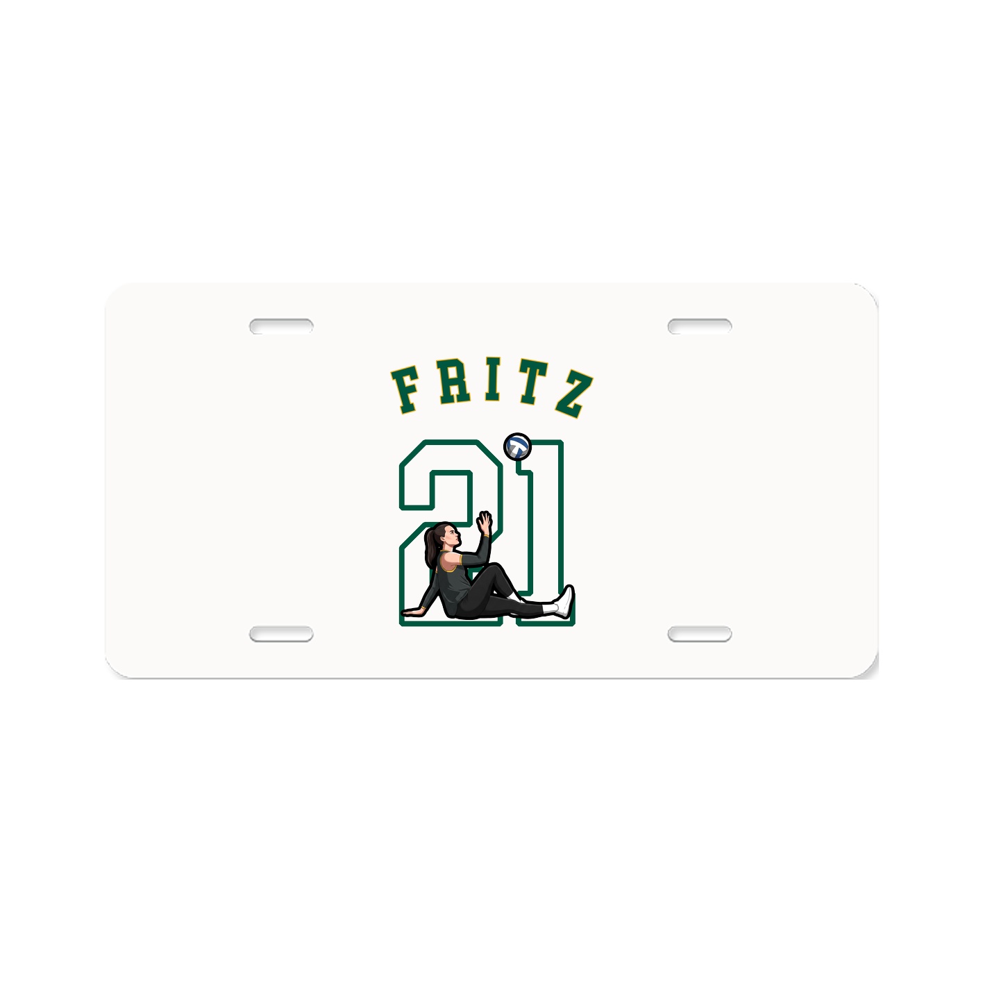 License Plate — Shirsey Arch in Classic