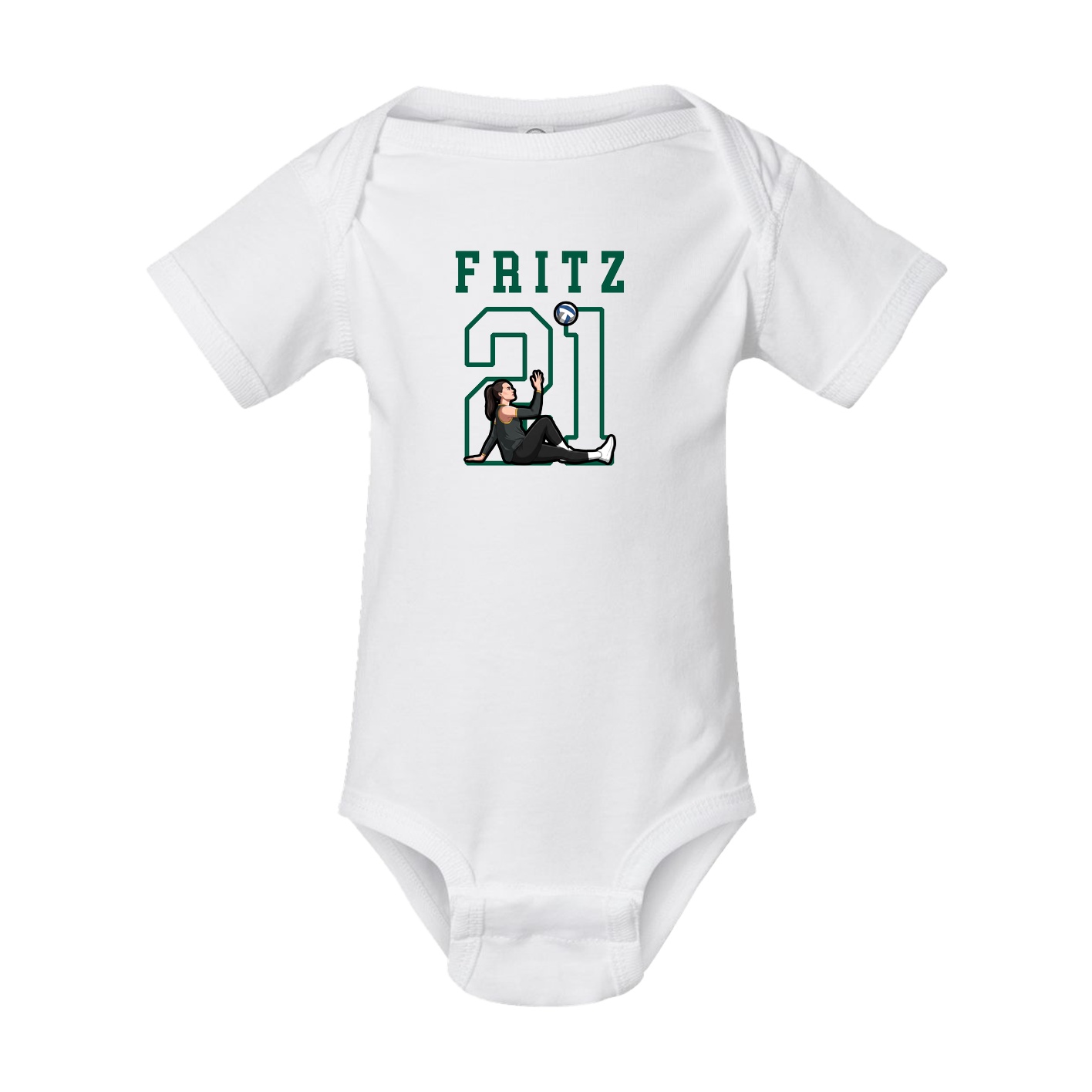 Baby Onesie — Shirsey in White
