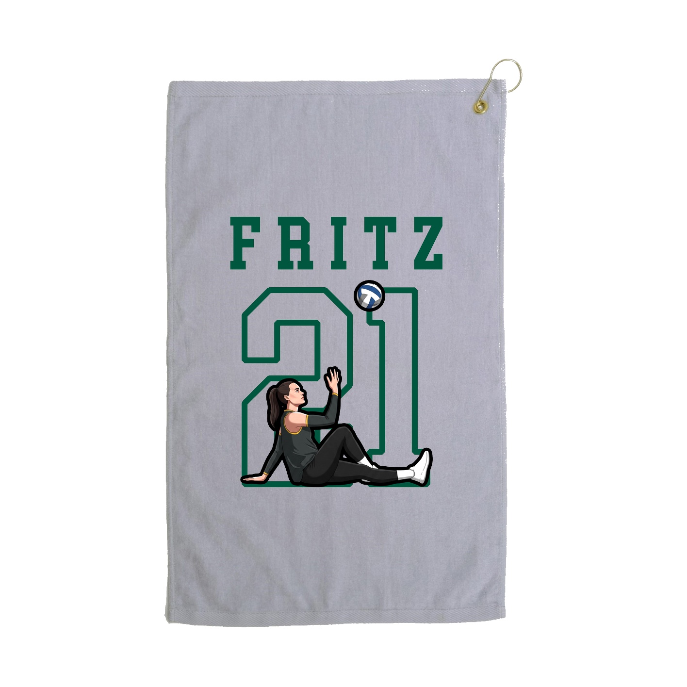 Golf Towel — Shirsey in Grey