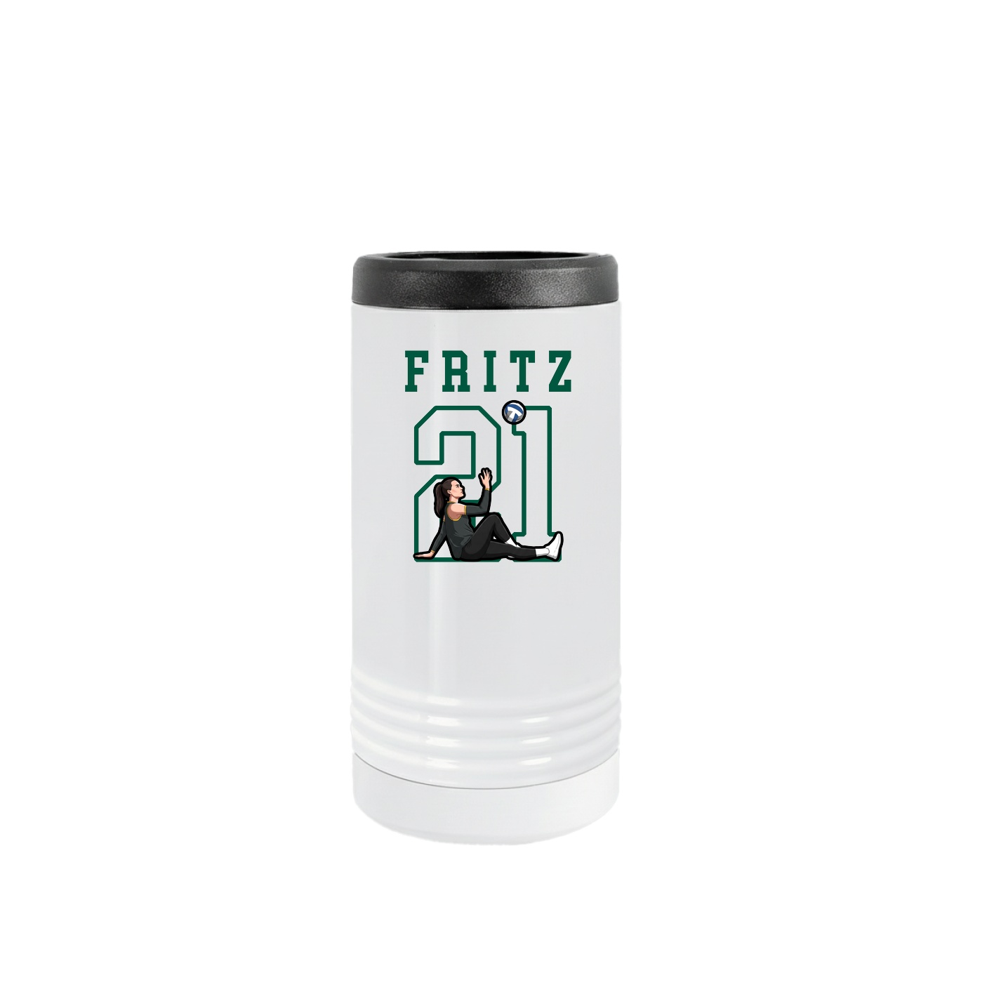 Slim Beverage Holder — Shirsey in White