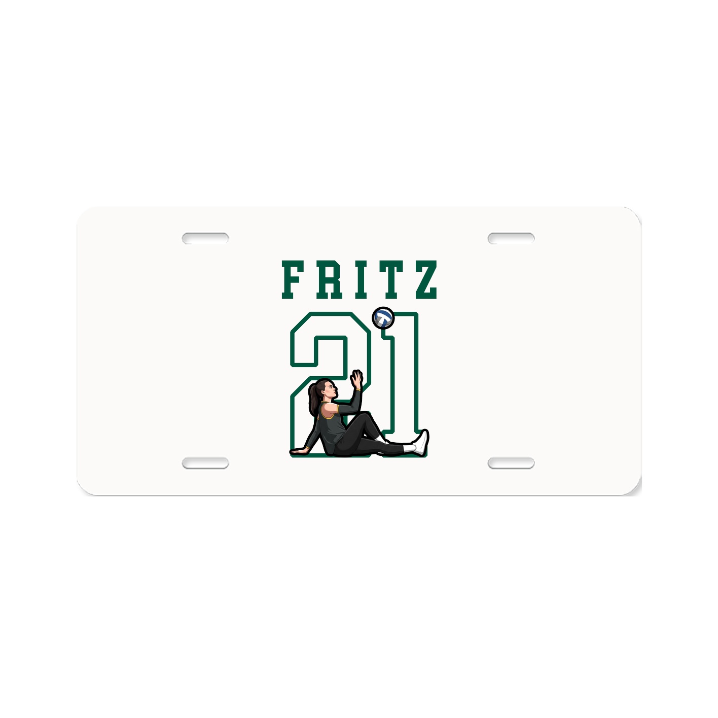 License Plate — Shirsey in Classic