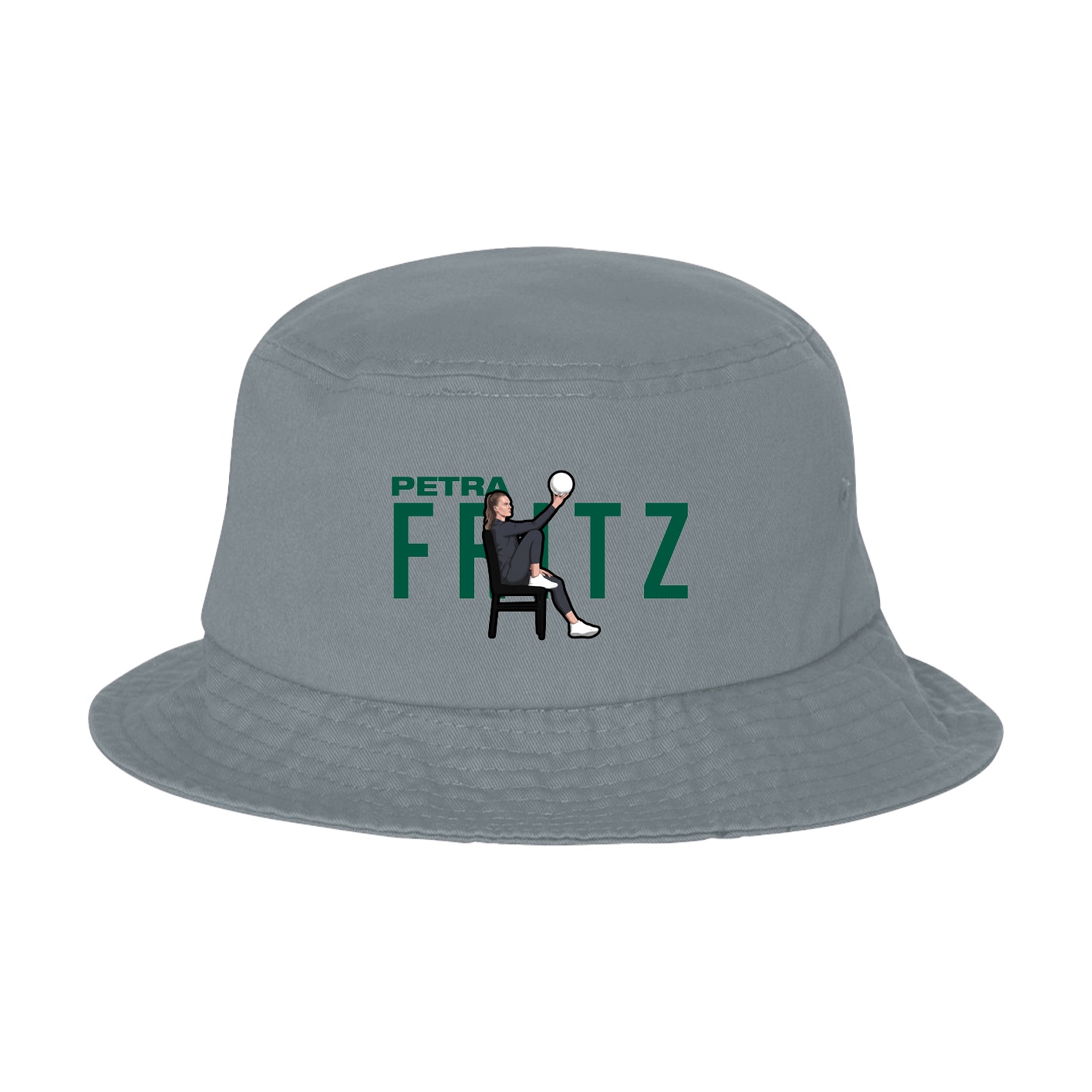 Bucket Cap — Player Name in Grey