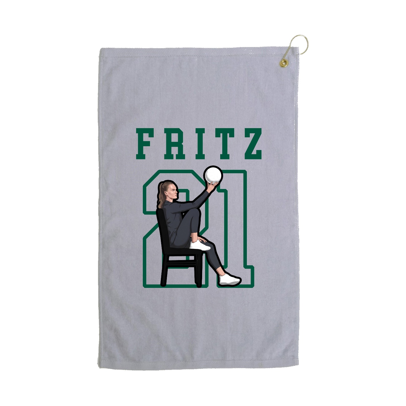 Golf Towel — Shirsey in Grey