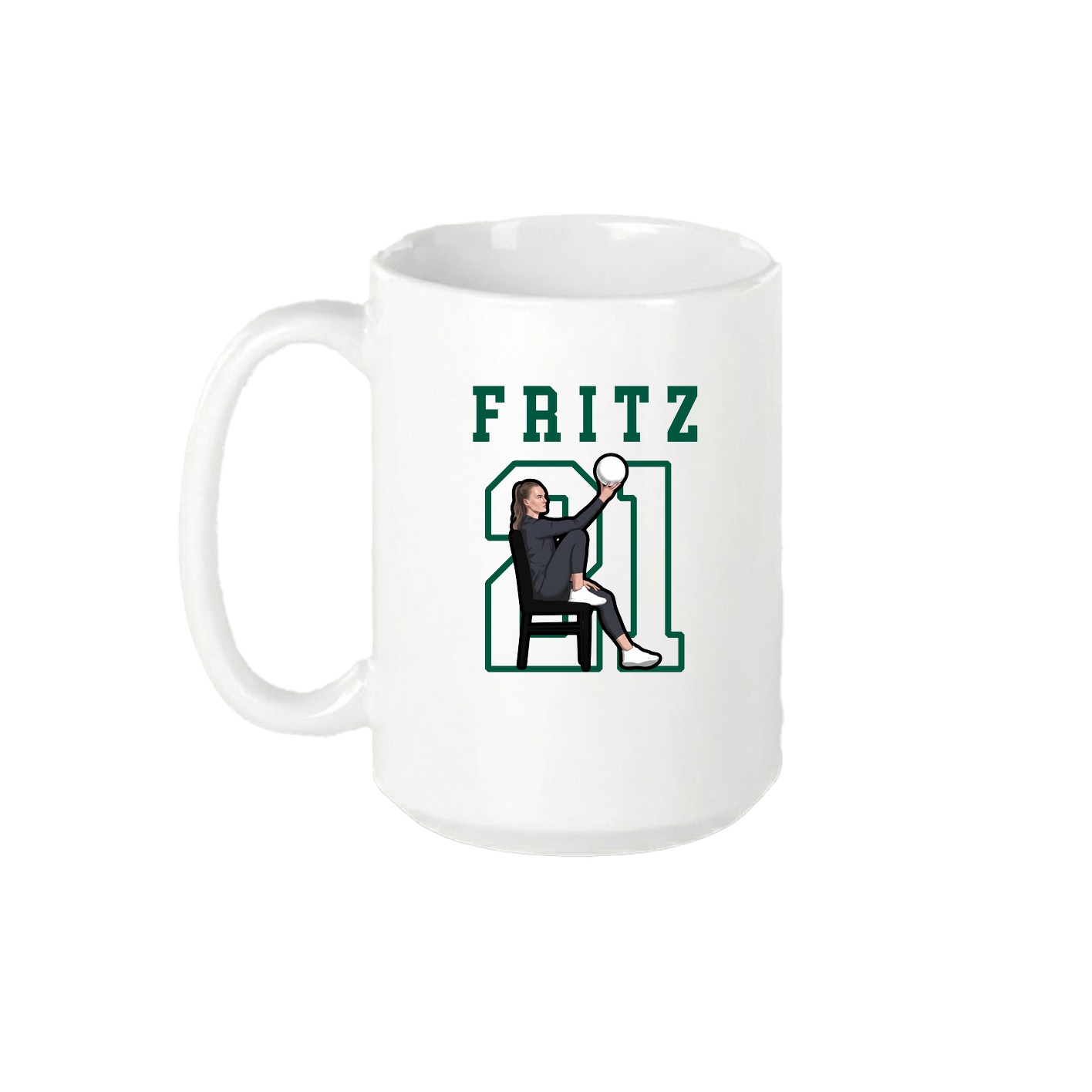 15oz Coffee Mug — Shirsey in White