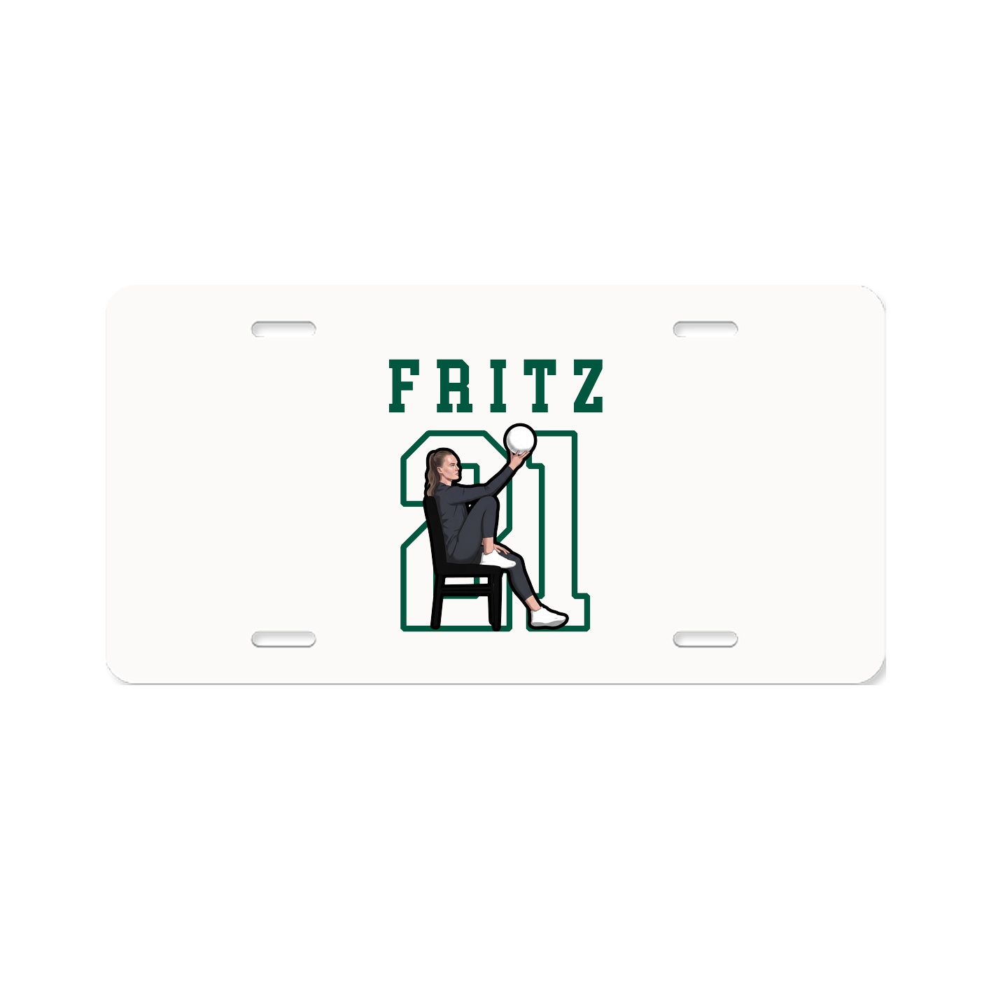 License Plate — Shirsey in Classic