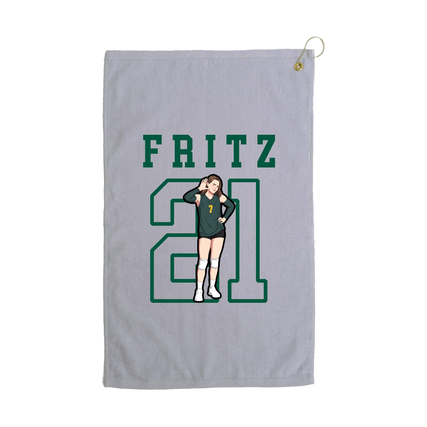 Golf Towel — Shirsey in Grey